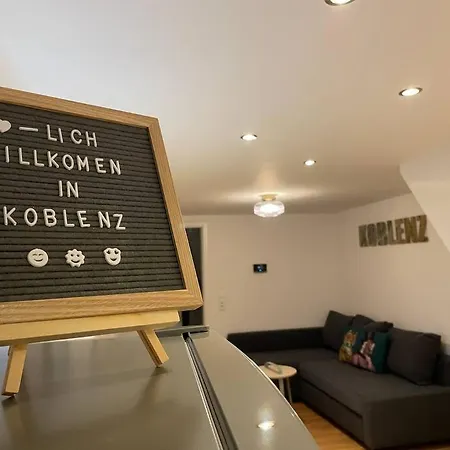 Apartamento Dein Haus Am Rhein Coblenza Exterior foto